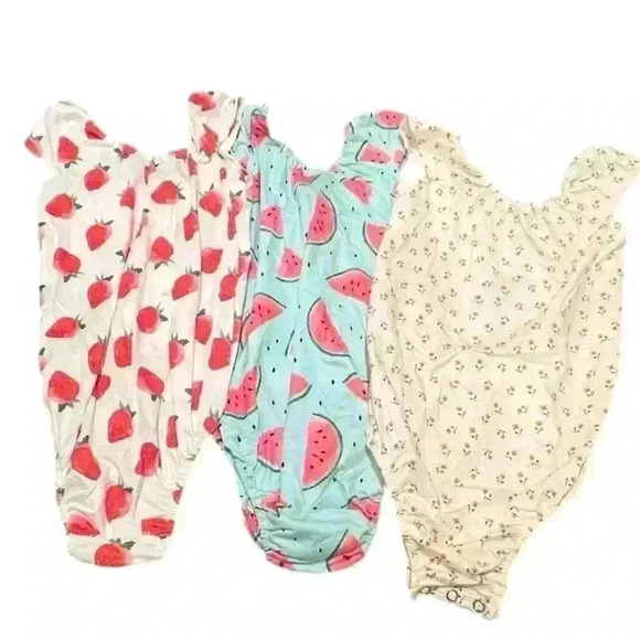 3 NWT Bailey Blossoms Bodysuits